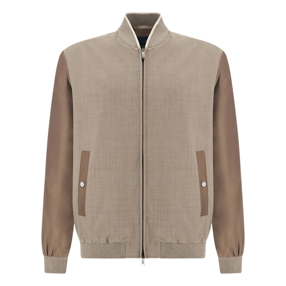 Paul & Shark Men's Beige Bomber Jackets, M, Coats