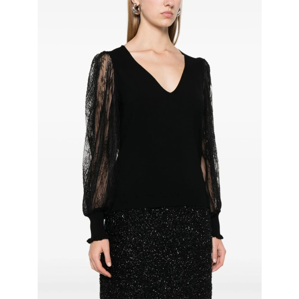 Twinset Zwart Sweater Set Black Dames