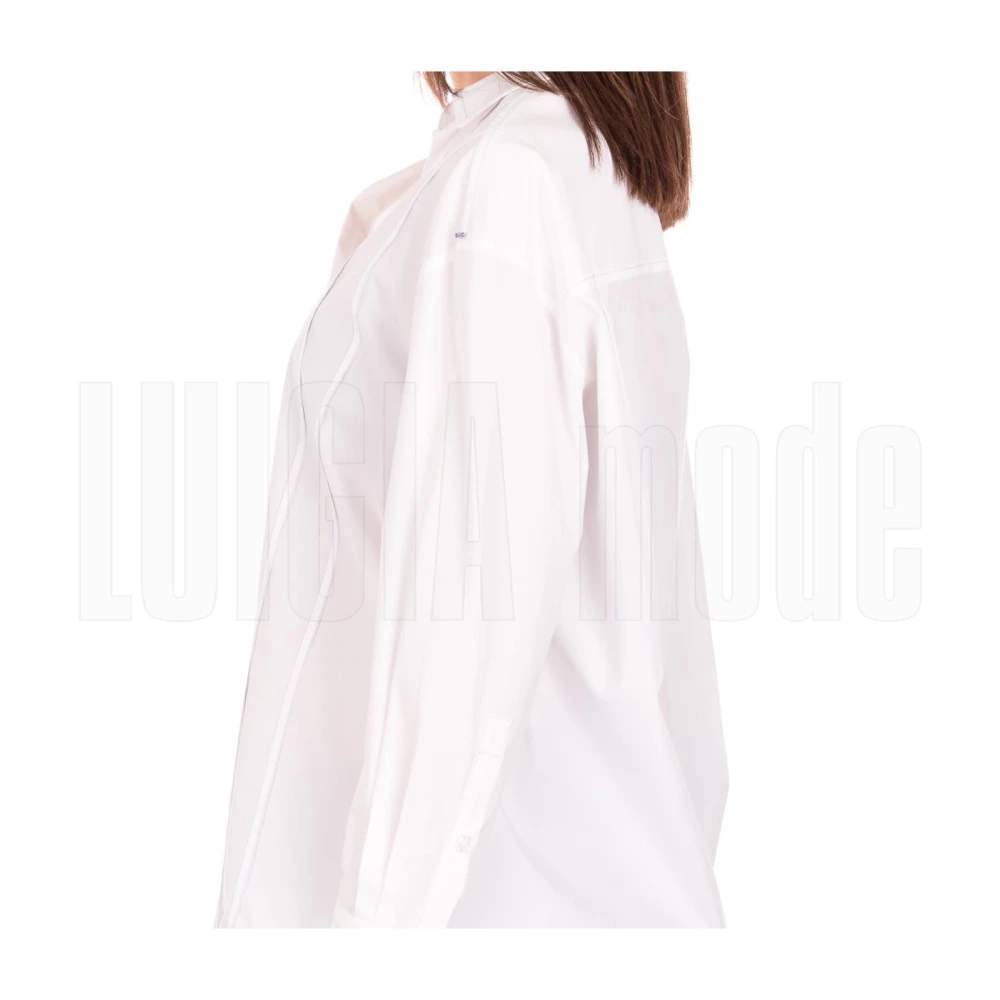 Max Mara Stijlvolle Manolo Casacca White Dames