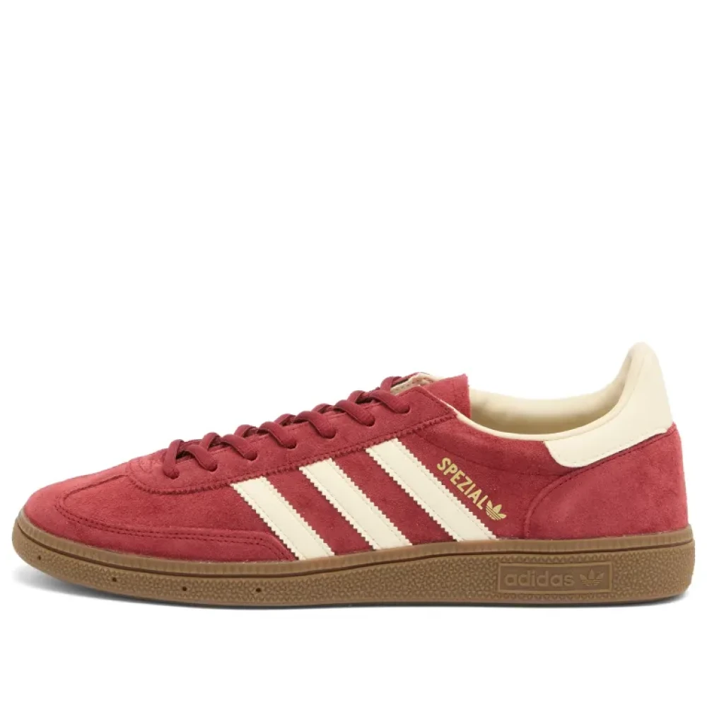 Adidas Originals Handball Spezial Maroon Sneakers Dames Schoenen Rood