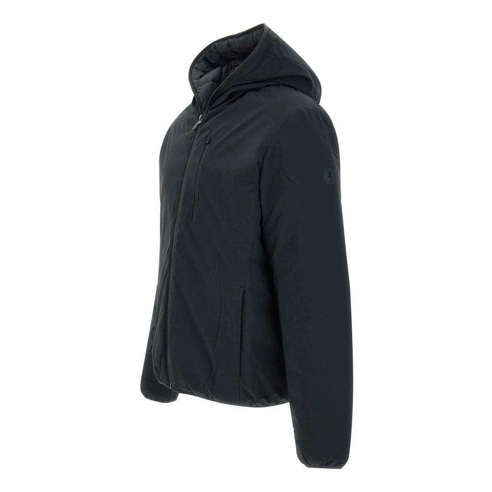 Save The Duck Zwarte Jassen voor Mannen en Vrouwen Black Heren