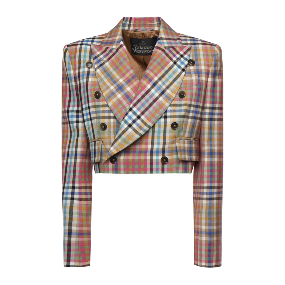 Vivienne Westwood Women's Multicolor Blazers, M, Cut-Off Blazer
