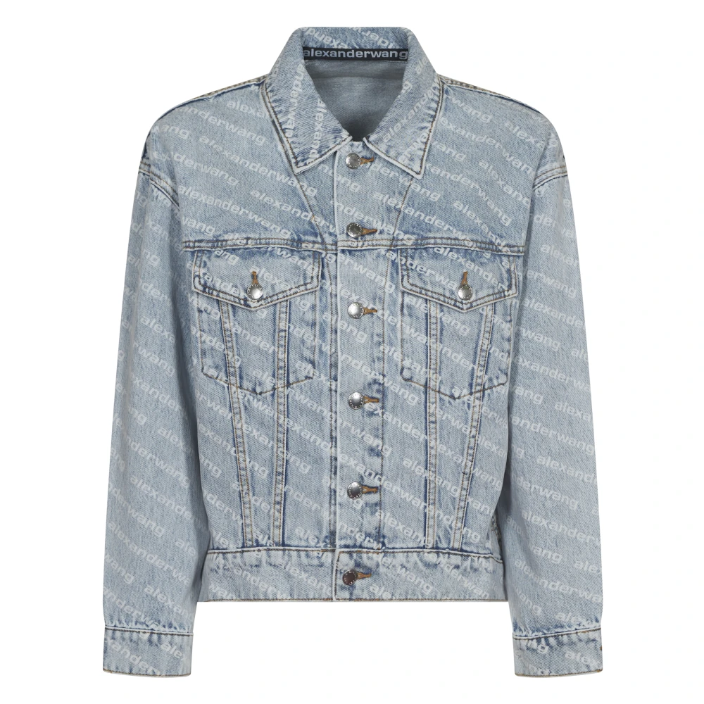 Jackets > Denim Jackets - - Alexander Wang - Modalova