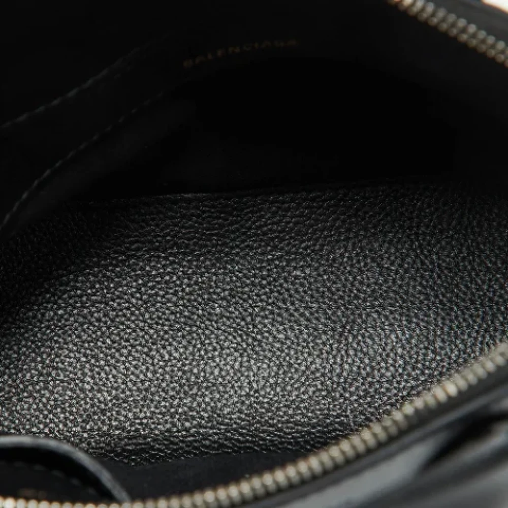 Balenciaga Vintage Pre-owned Leather balenciaga-bags Black Dames