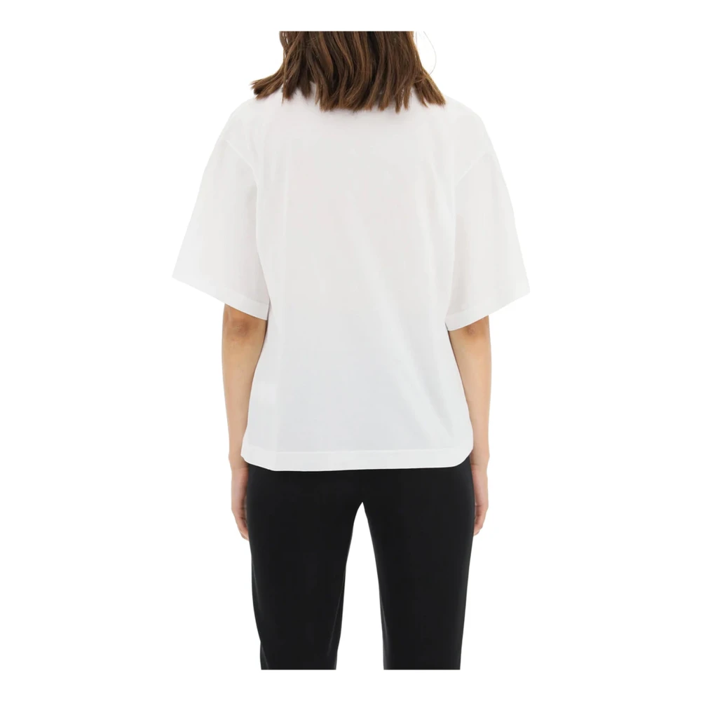 Dolce & Gabbana Supermodel Wit T-Shirt Upgrade White Dames