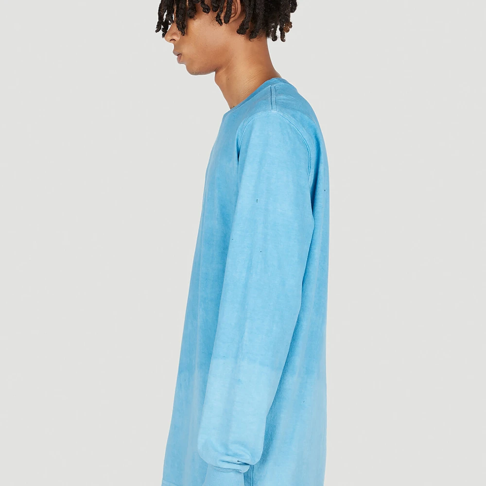 Notsonormal Long Sleeve Tops Blue Heren