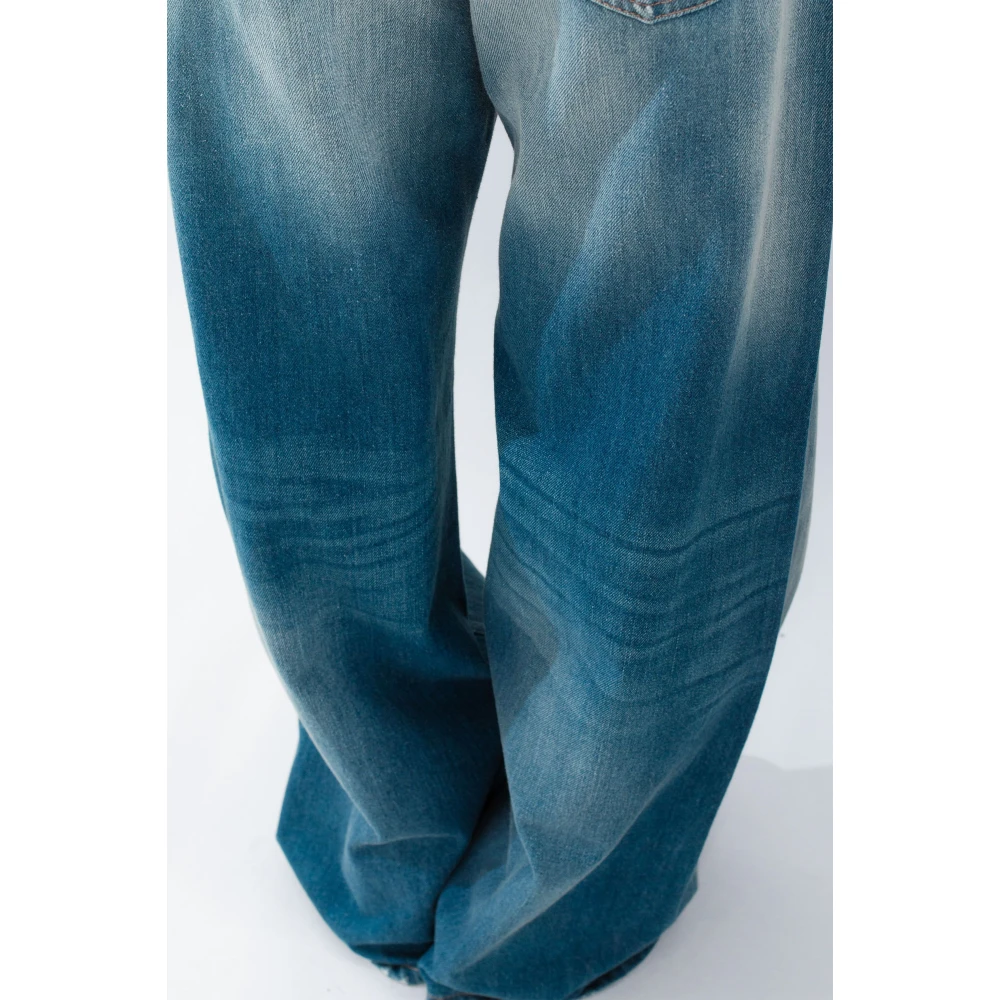 Diesel Vintage Mid Wash Relaxed Jeans Blue Dames