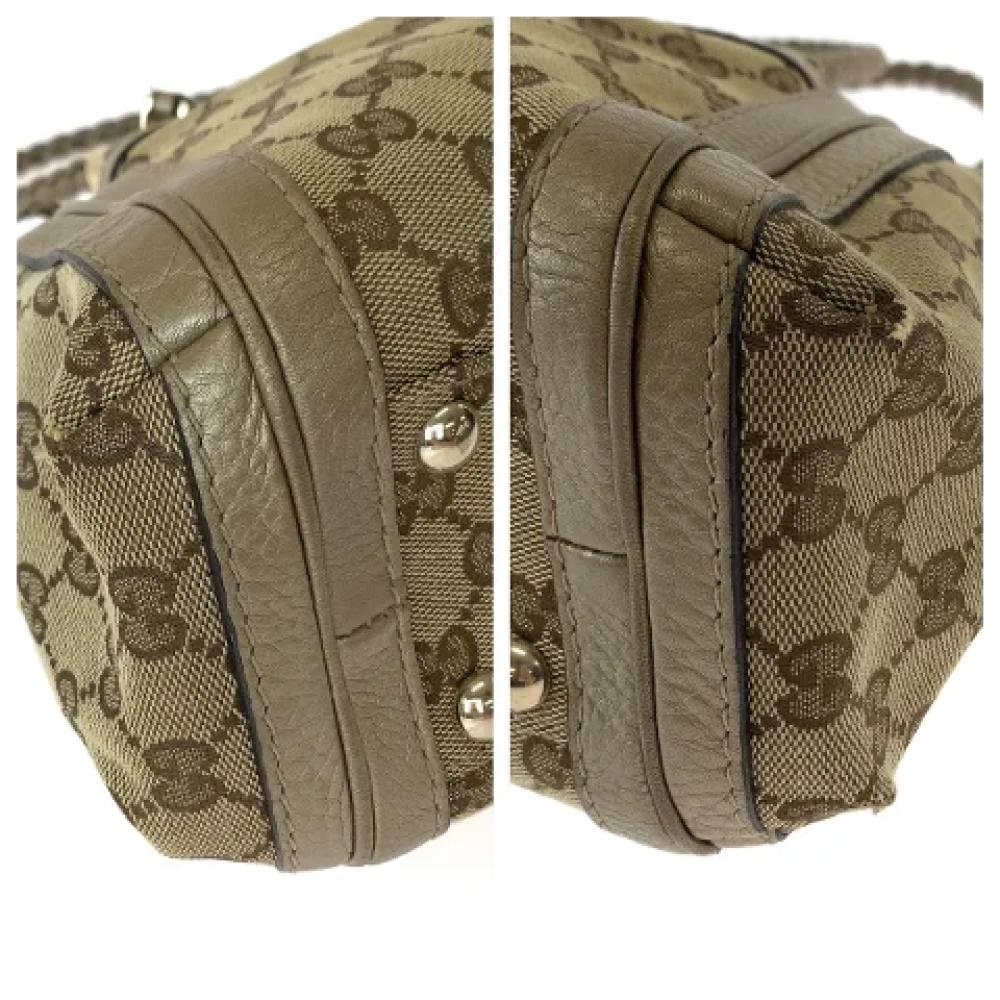 Gucci Vintage Pre-owned Canvas gucci-bags Brown Dames