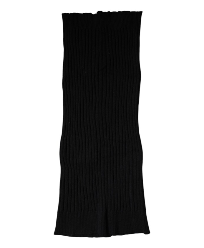 echarpe-en-cachemire-noir-avec-col-tricote
