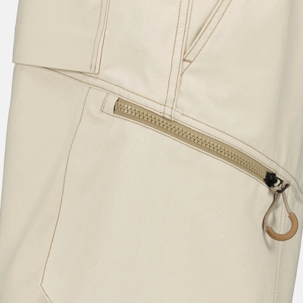 Moncler Beige Cargo Shorts Lente-Zomer 2025 Beige Heren
