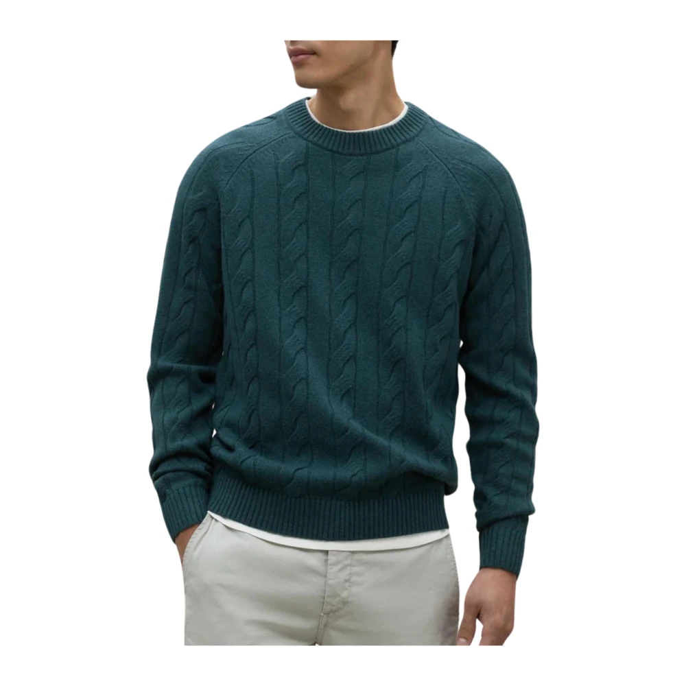 Ecoalf Gebreide Man Den Sweater Green Heren