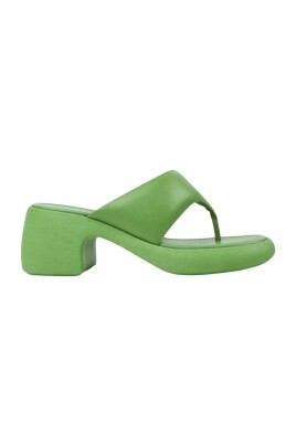 green-low-heel-sandals