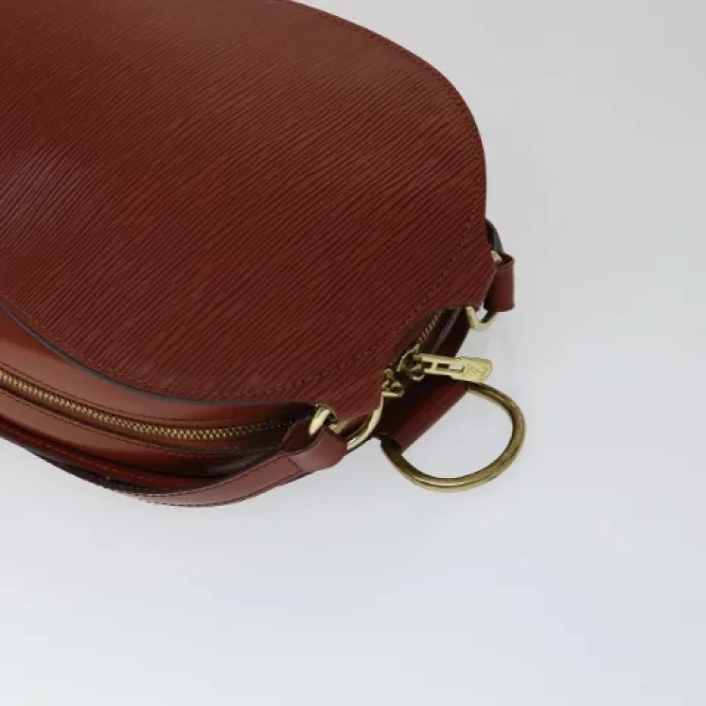 Louis Vuitton Vintage Pre-owned Leather backpacks Brown Dames