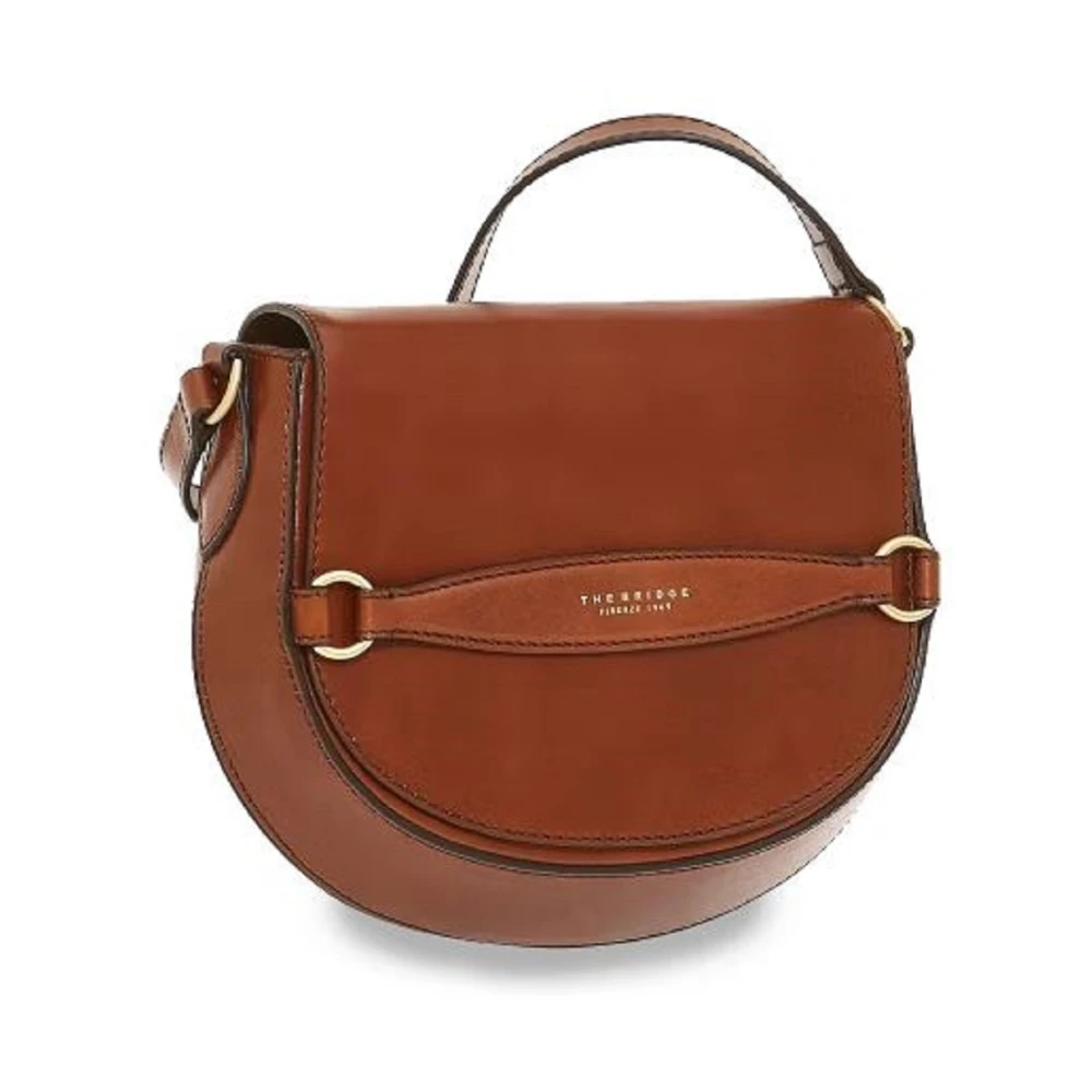 The Bridge Women's Brown Cross Body Bags, One Size, Bettina Crossbody Bag