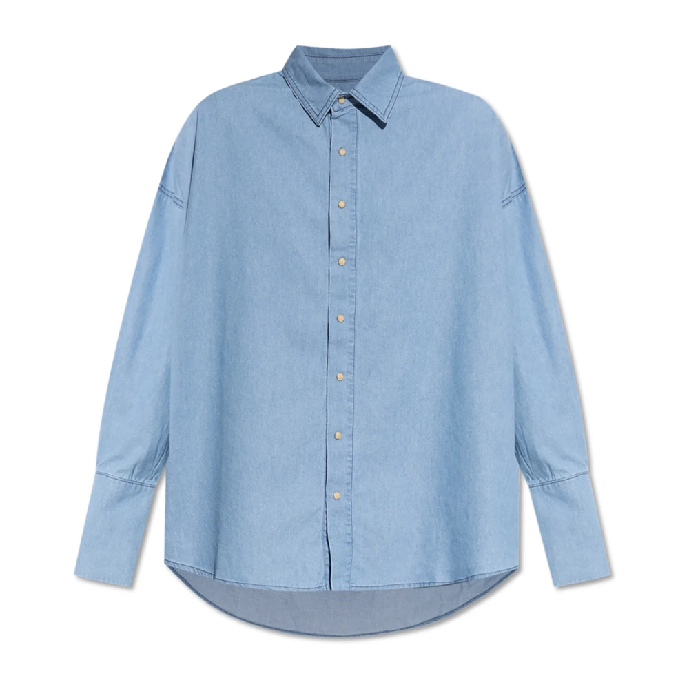 Halfboy Denim overhemd Blue Dames