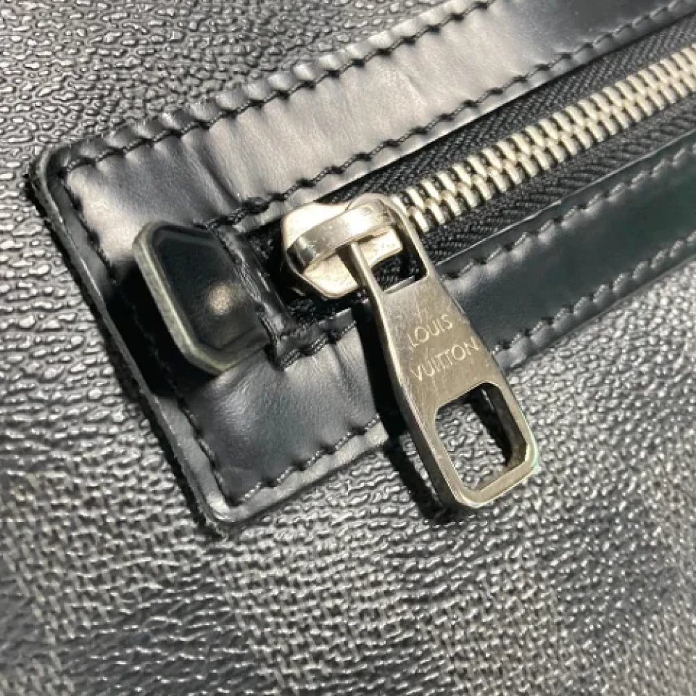 Louis Vuitton Vintage Pre-owned Cotton louis-vuitton-bags Black Dames