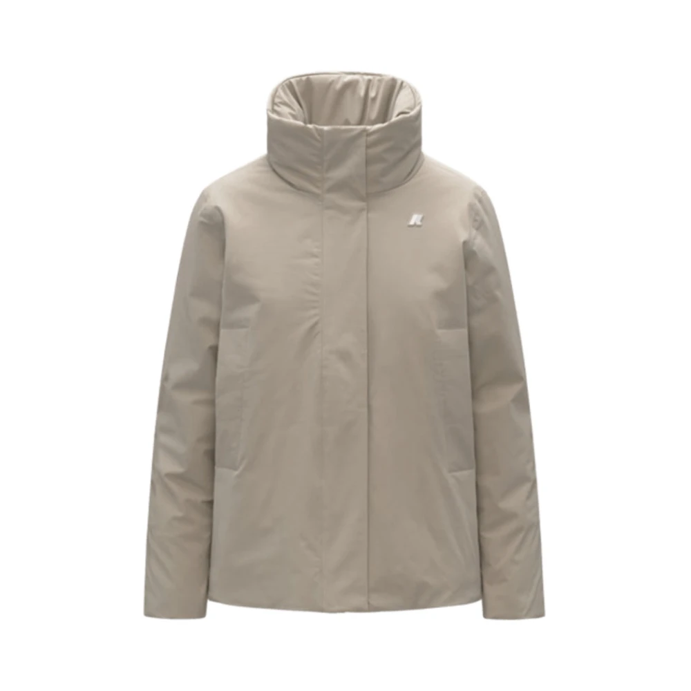 K-Way Donna Beige - Marlette St Warm Jacket - Jackets - S