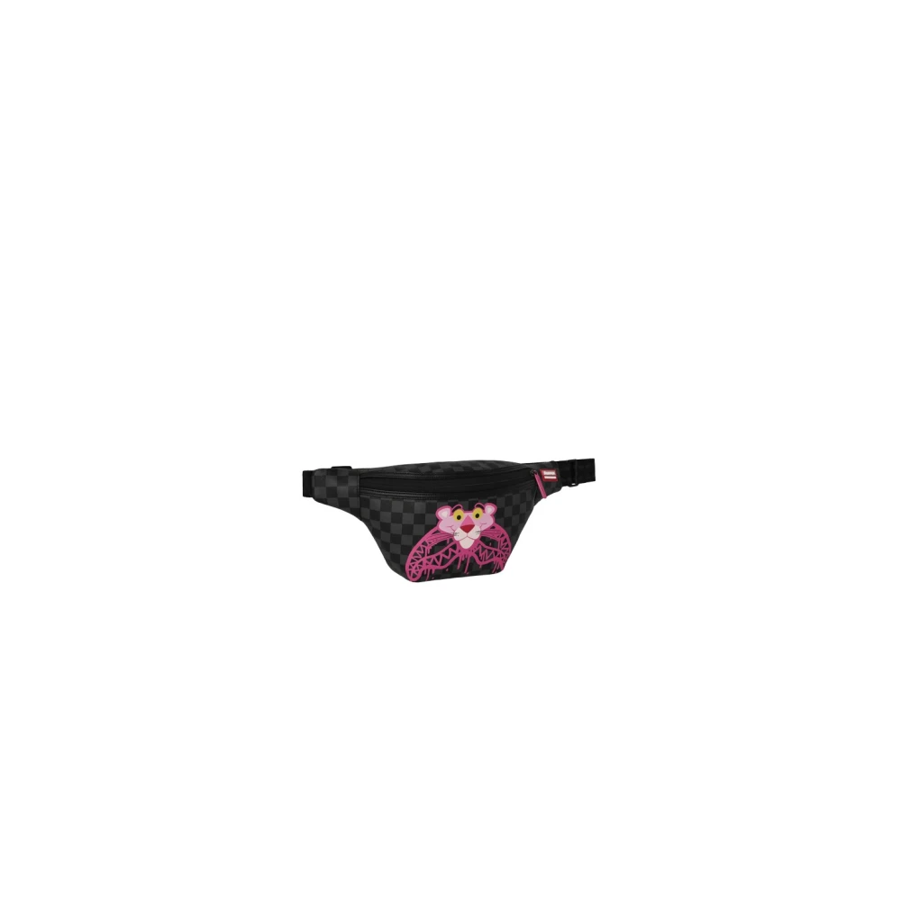 Sprayground Unisex Pink Panther Diamond Heist Savvy Crossbody