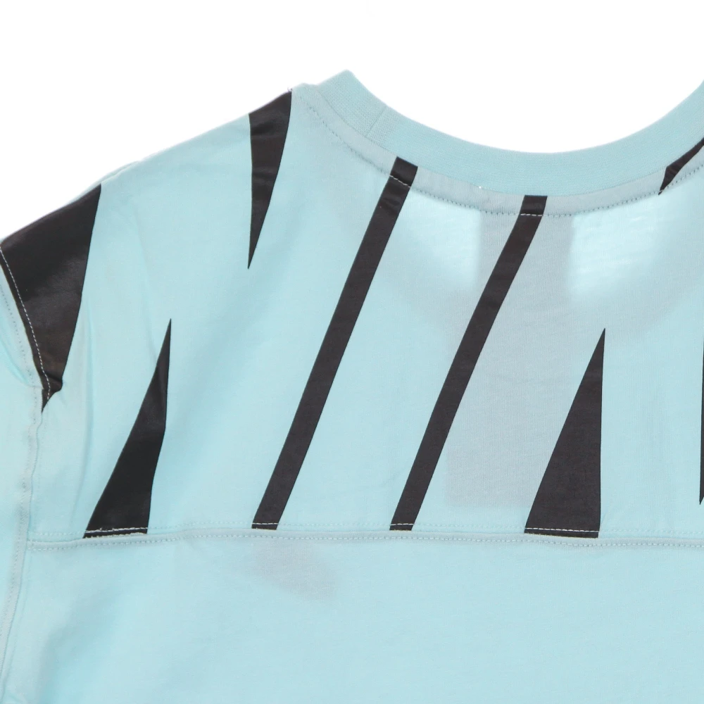 Nike T-shirt met korte mouwen en ronde hals Blue Heren