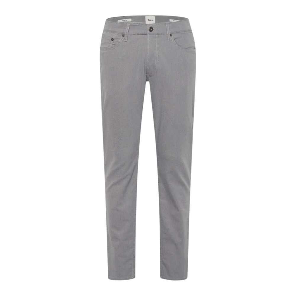 Brax Men's Gray Chinos,, Modern Sportive Trousers W33 L30