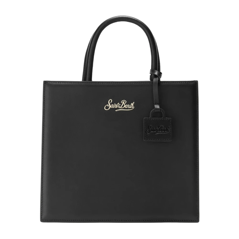 Mc2 Saint Barth Women's Black Handbags, One Size, Shop Bag Midi