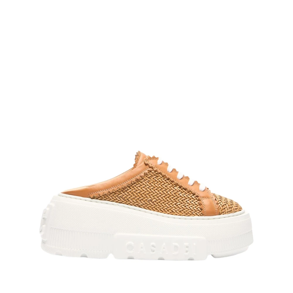 Casadei Beige Wedges, Female, 8 Uk, Nexus Sabot Hanoi