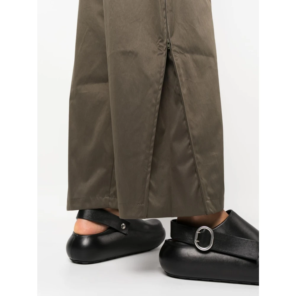 Studio Nicholson Militair Groene Toba Broek Green Dames