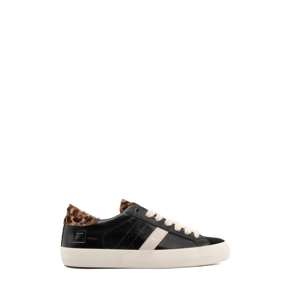 D.a.t.e. Hill Low Dames Schoenen Zwart