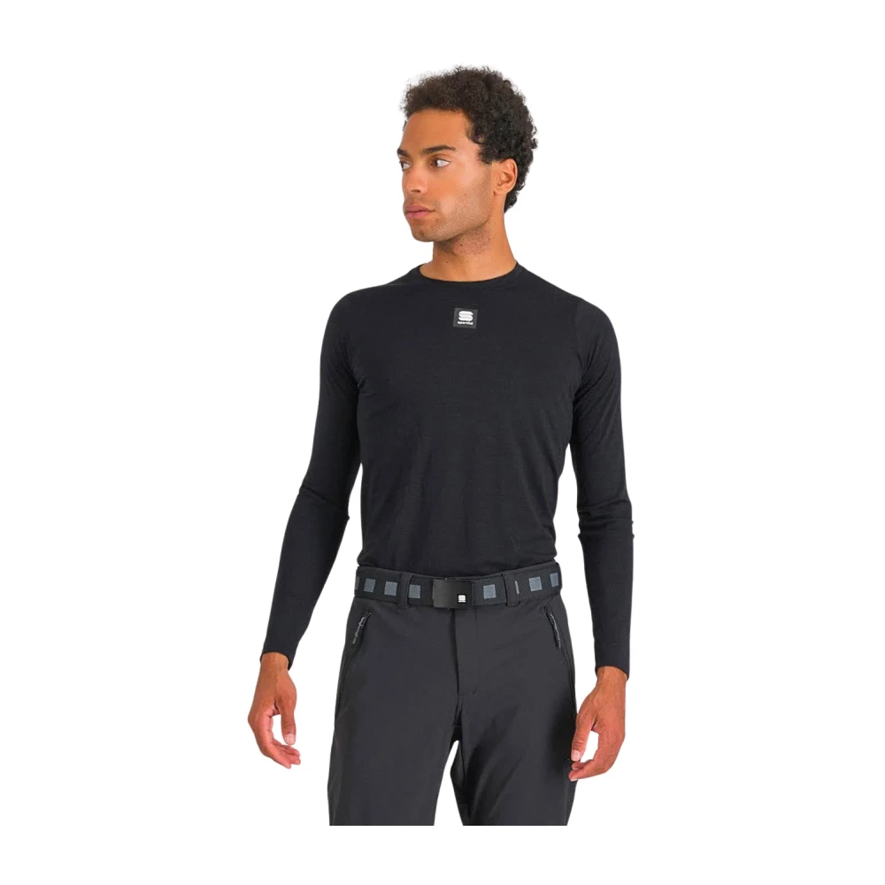 Sportful Merino Baselayer Lichtgewicht Wol Top Black Heren