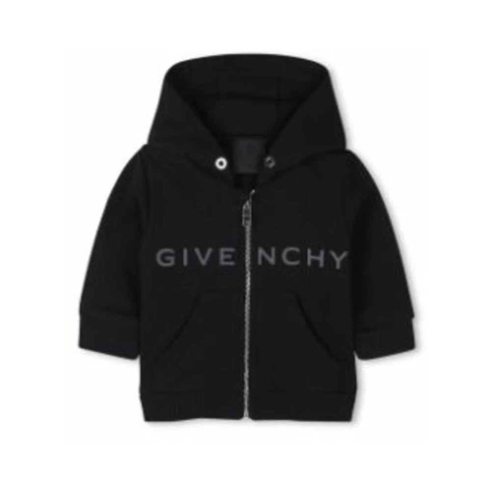 Givenchy Cardigan Jogging Barn Tröja med dragkedja Black, Pojke