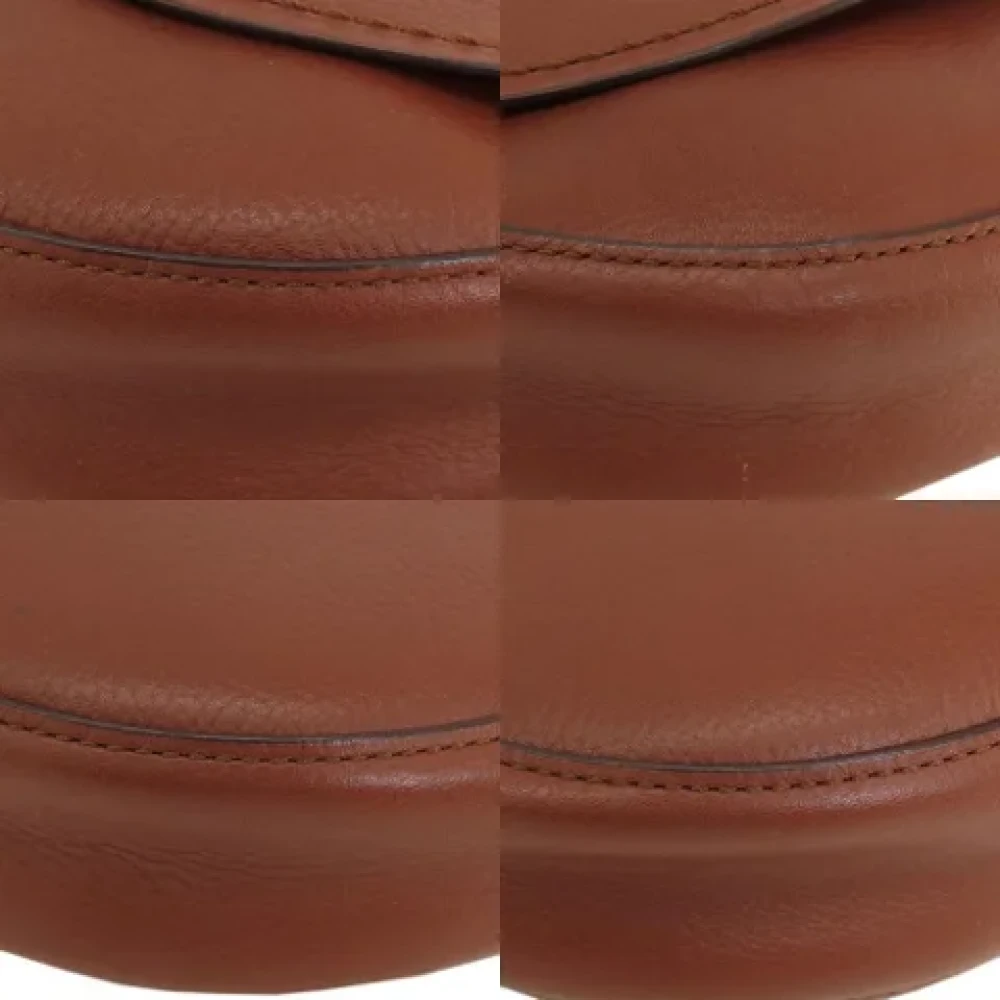 Coach Pre-owned Leather shoulder-bags Brown Dames