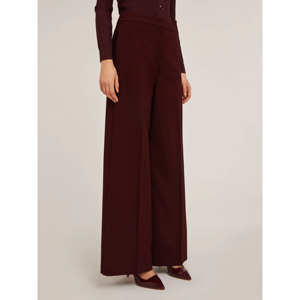 Motivi Palazzo-broek gemaakt van technische stof Red Dames