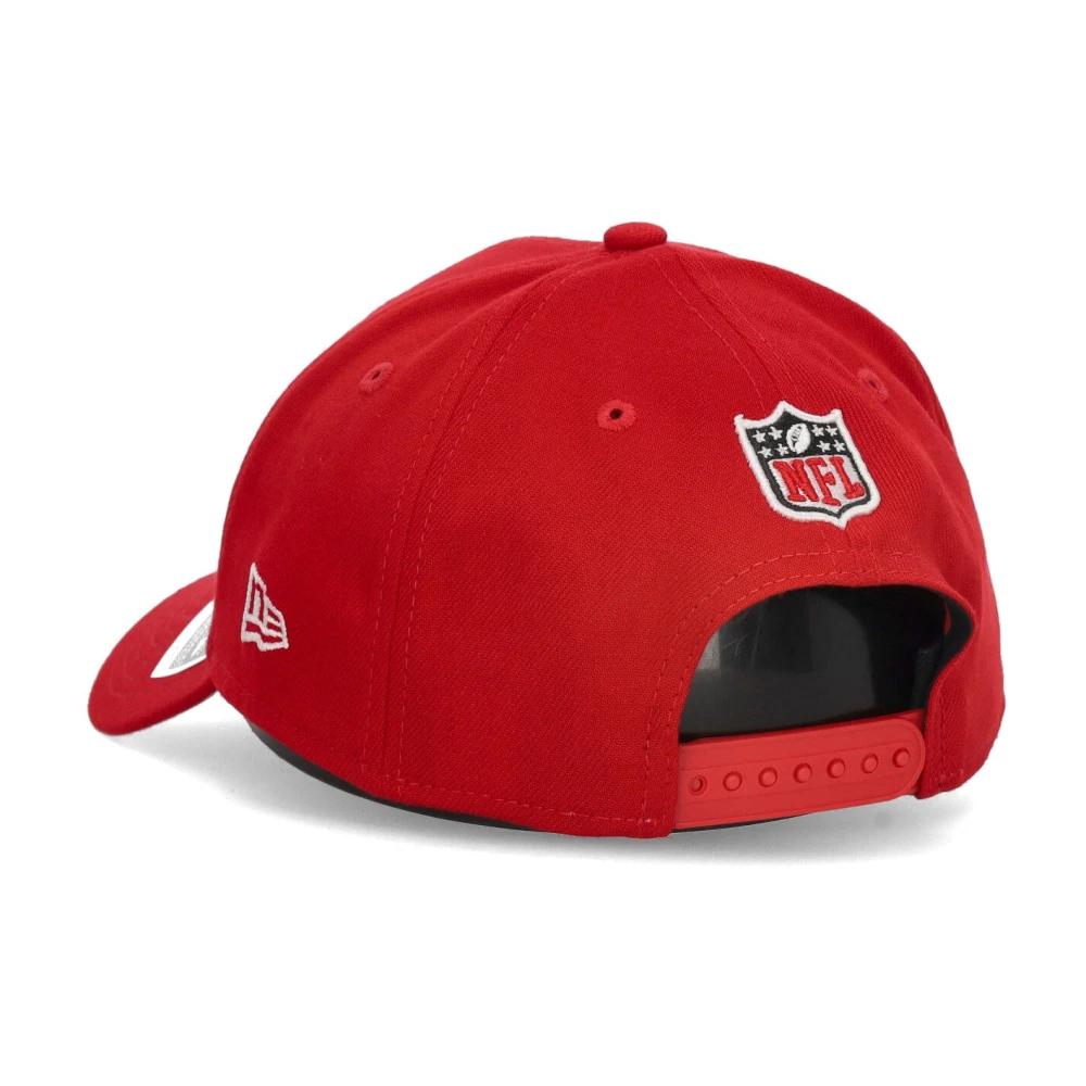 new era NFL Draft 24 940 Curvy Visor Hat Red Unisex
