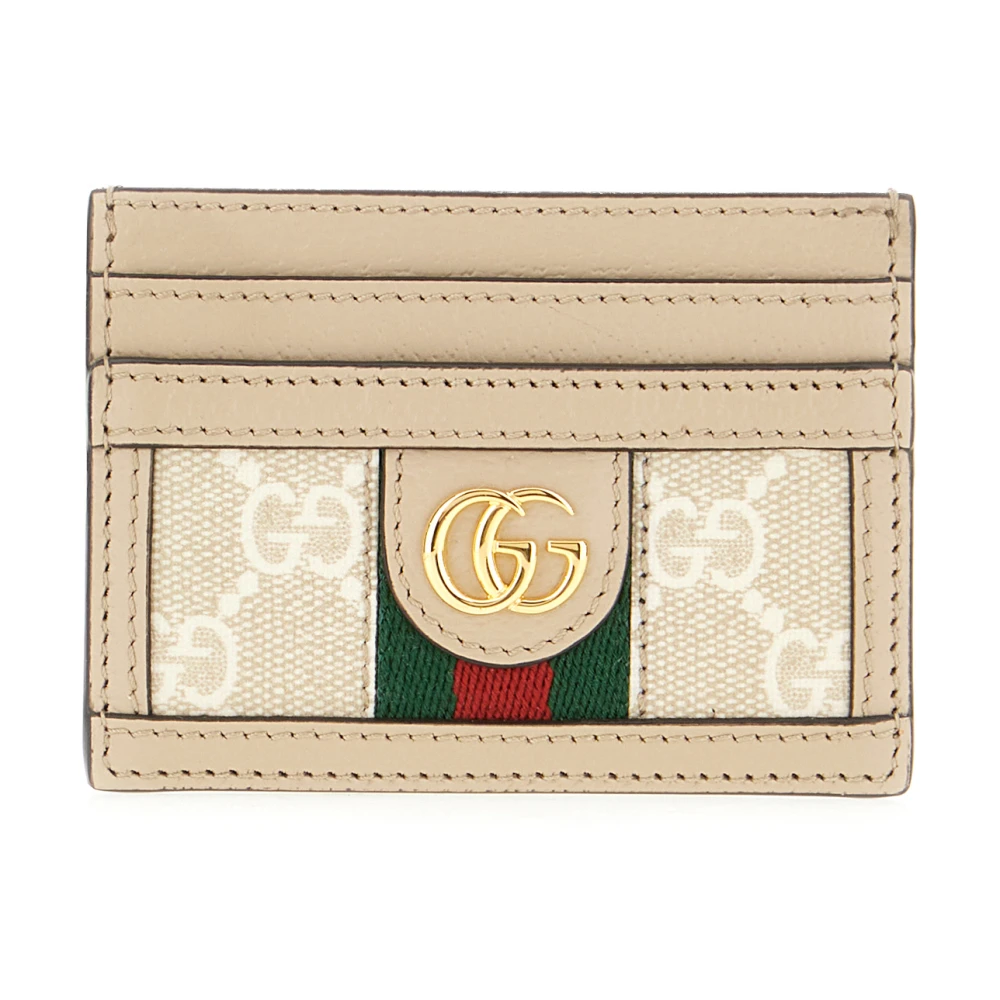 Gucci Stijlvolle Portemonnee voor Mannen en Vrouwen Beige Dames