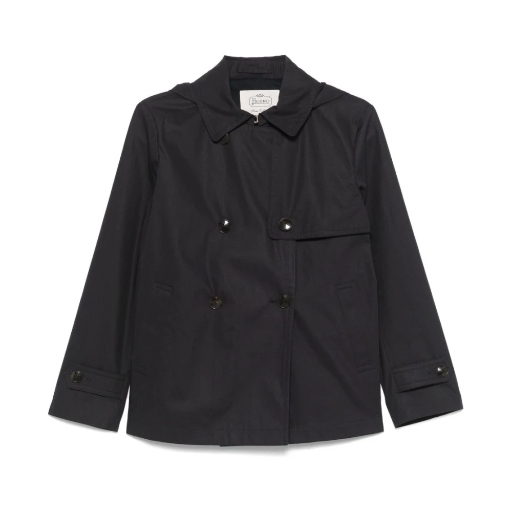 Herno Mujer Azul - Peacoat Impermeable - Jackets - L
