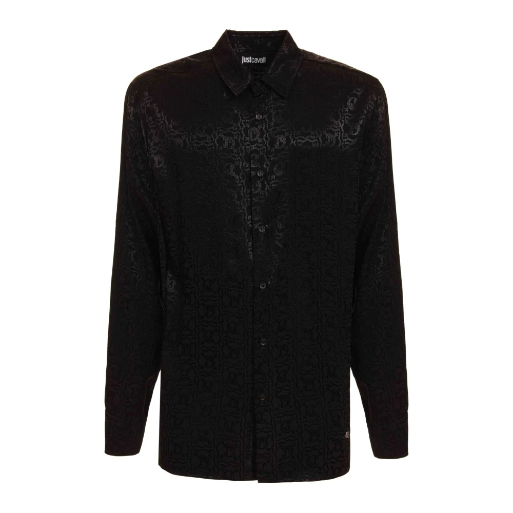 Just Cavalli Overhemden Black Heren