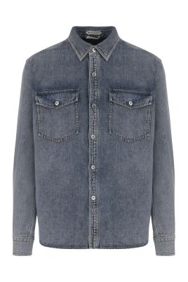 Oversized Denimskjorta