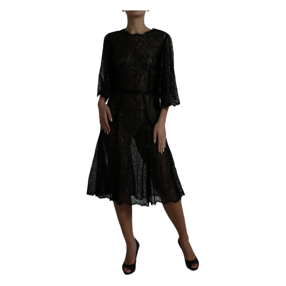 Dolce & Gabbana Summer Dresses Black Dames