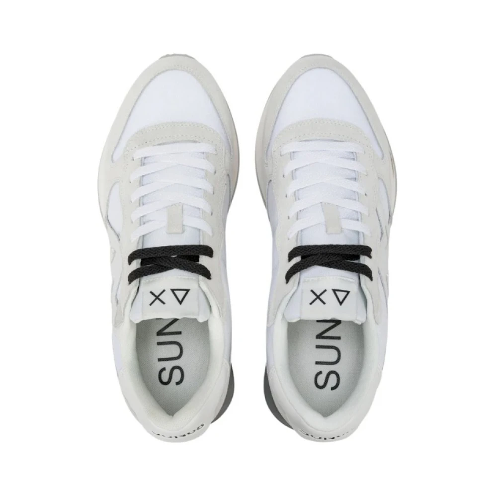 Sun68 Witte Sneakers Regular Fit White Heren