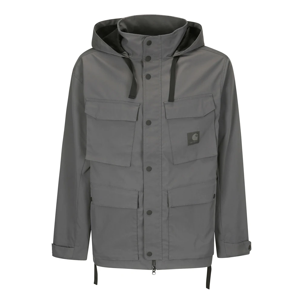 Carhartt WIP Balto Jacket Stijlvolle buitenkleding Gray Heren