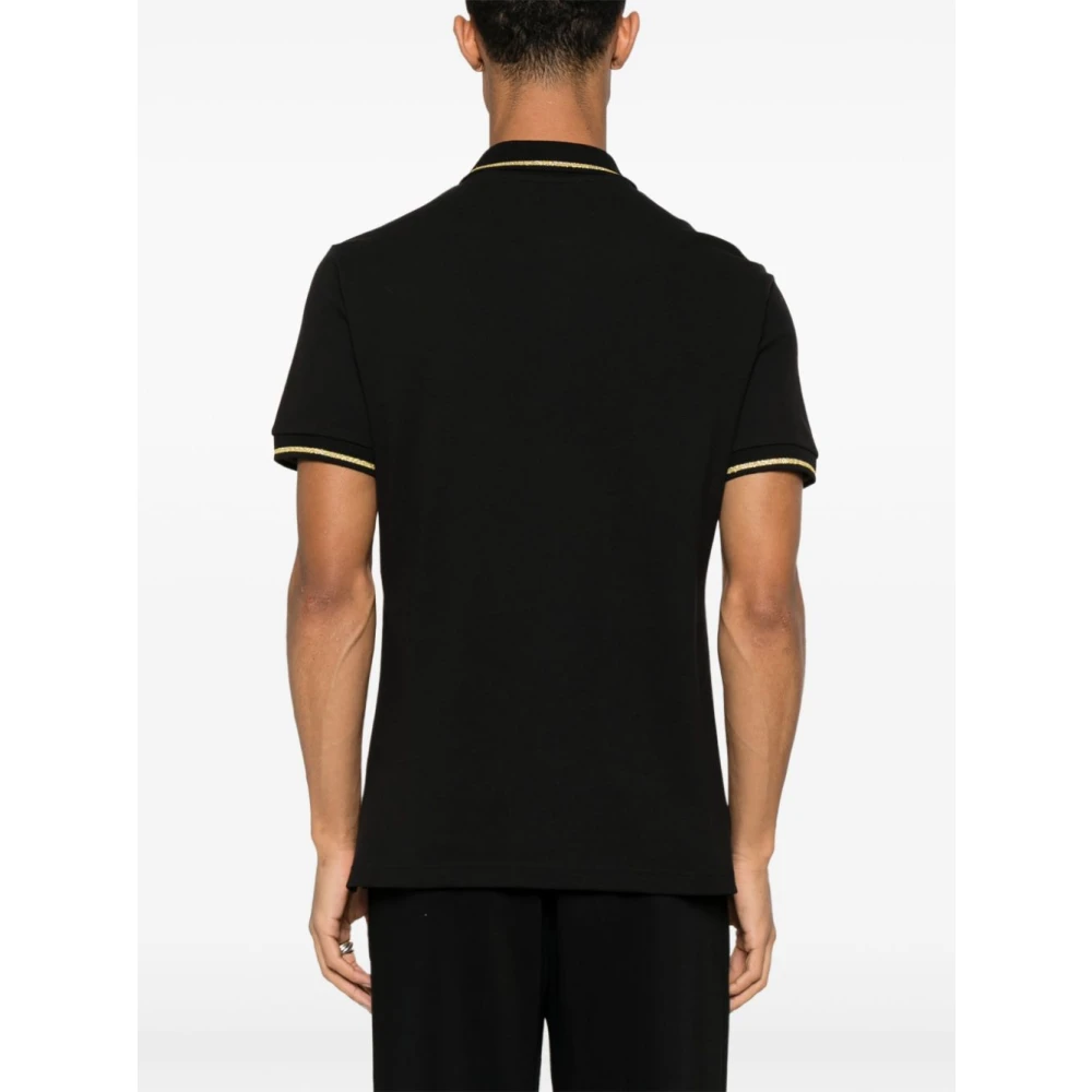 Versace Jeans Couture Stijlvolle heren T-shirts en polo's Black Heren