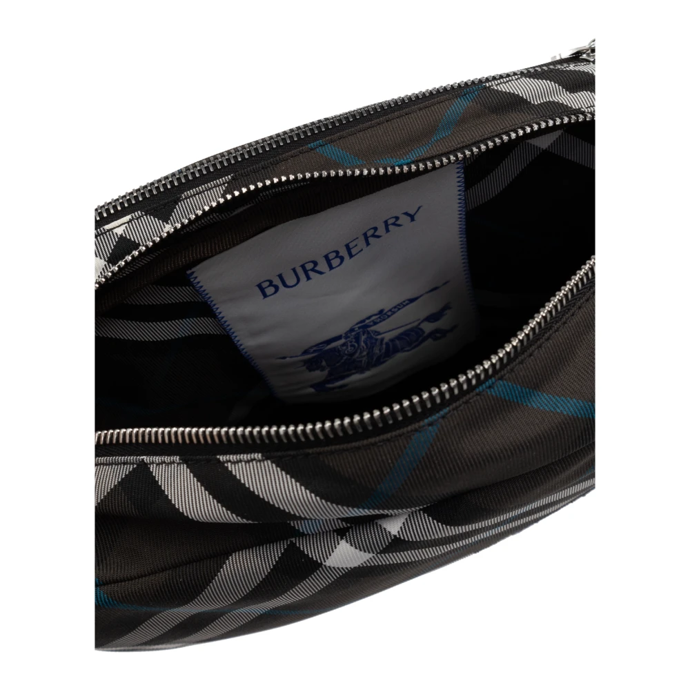 Burberry Schoudertas Check Brown Heren