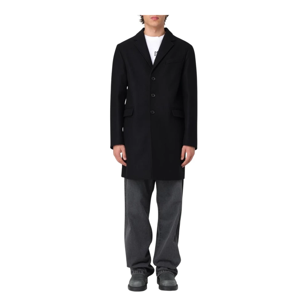 Coats > Single-Breasted Coats - - Dsquared2 - Modalova