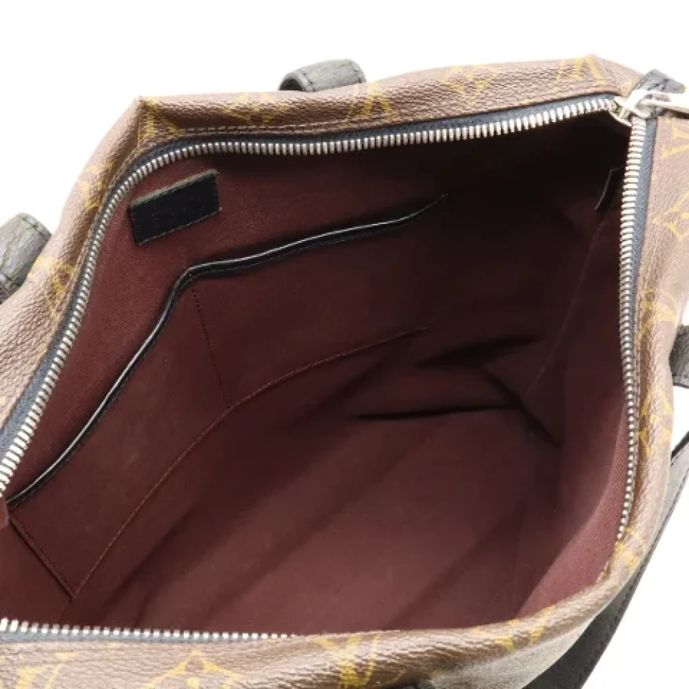 Louis Vuitton Vintage Pre-owned Canvas louis-vuitton-bags Black Heren