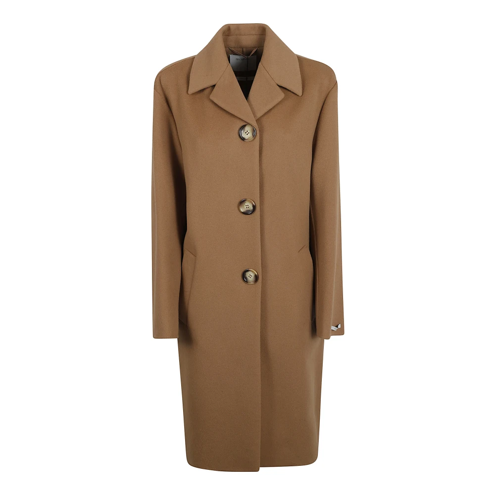 SPORTMAX Bruine Jassen Fiuggi Brown Dames