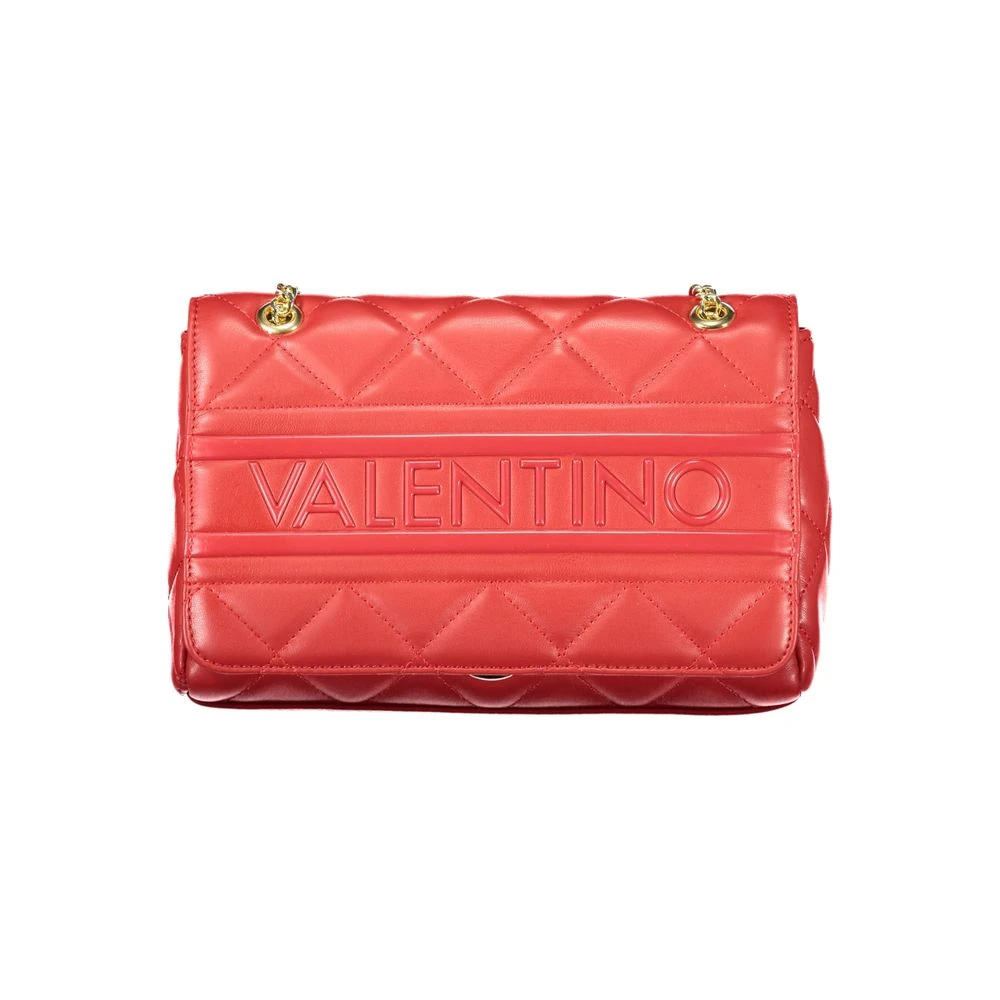 Valentino by Mario Valentino Rode Schoudertas met Kettinghandvat Red Dames