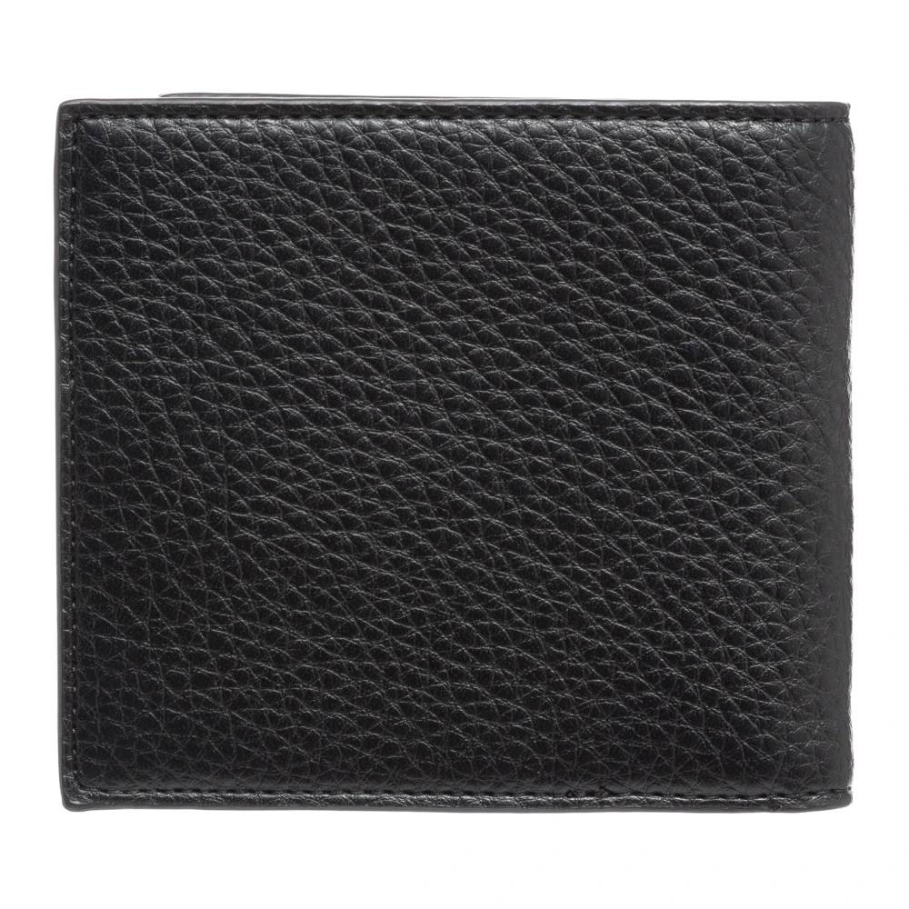 Armani Exchange Portemonnee met effen logo Black Heren
