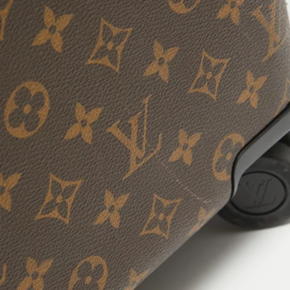 Louis Vuitton Vintage Pre-owned Coated canvas travel-bags Brown Heren