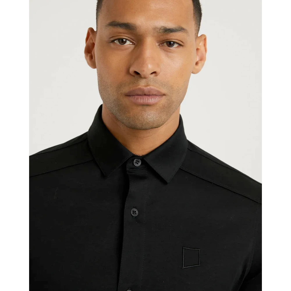 Chasin Lange mouw overhemd Black Heren