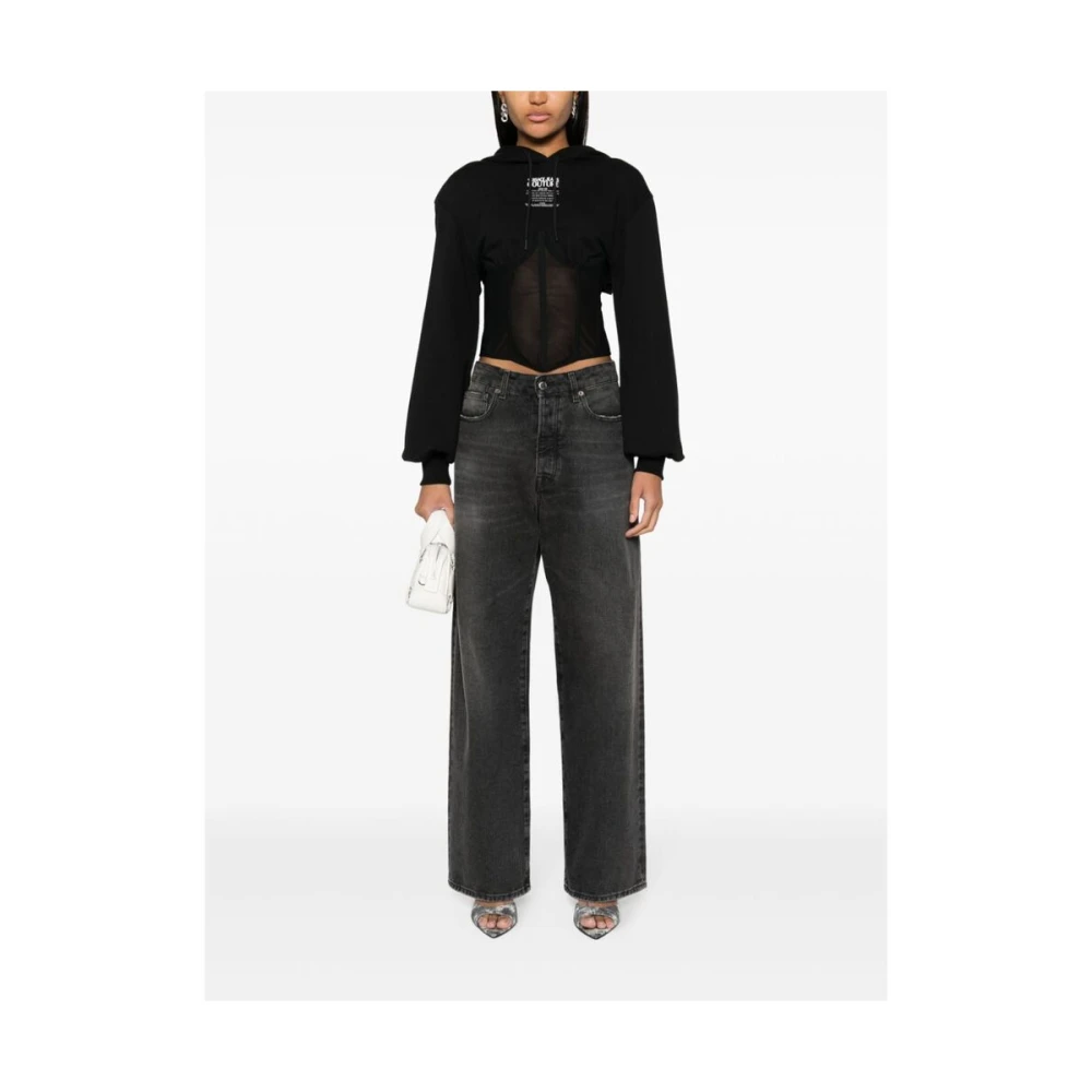 Versace Jeans Couture Sweatshirts Black Dames